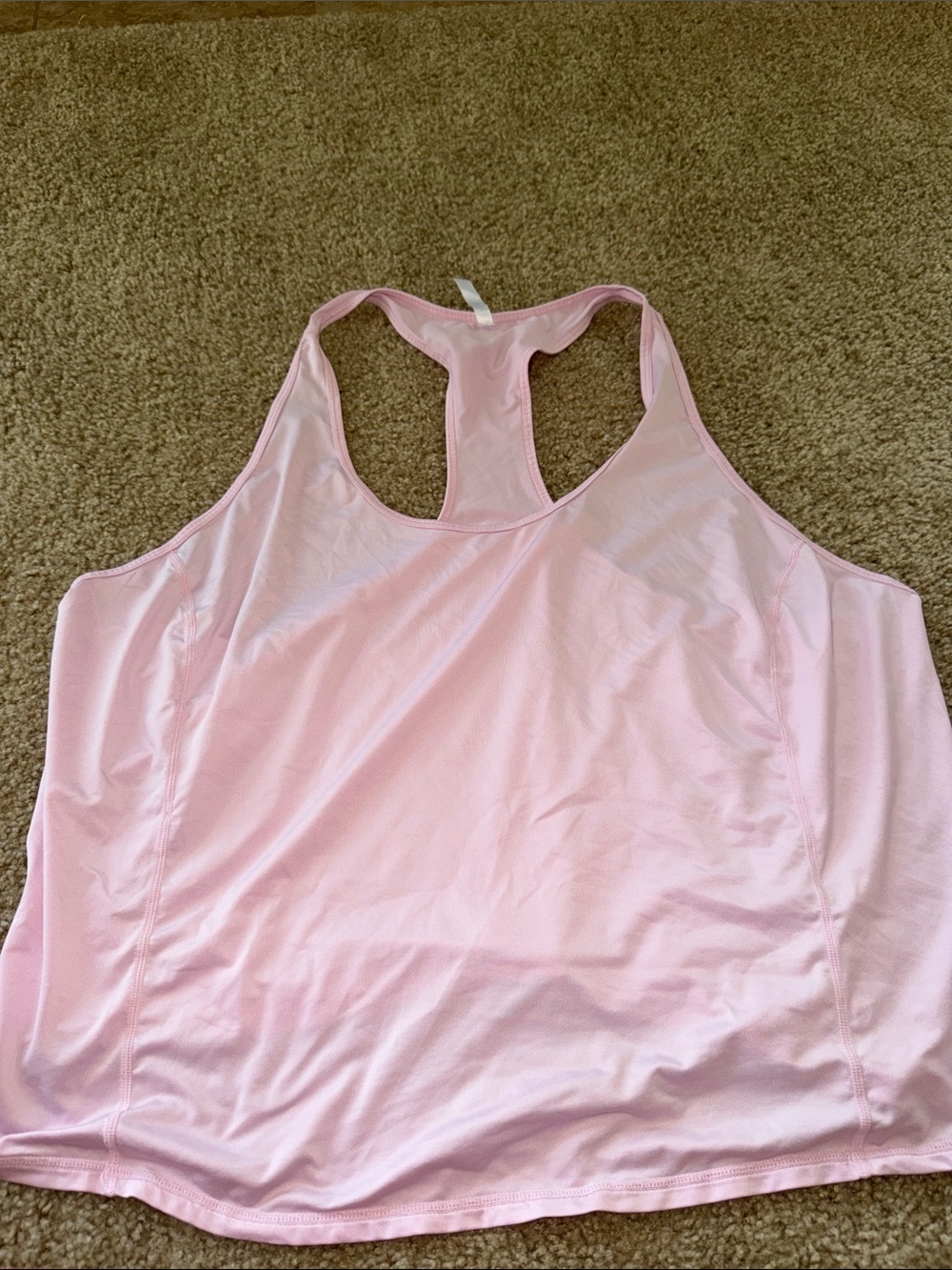 Fabletics Pink Racerback Tank Top - Picture 3 of 5
